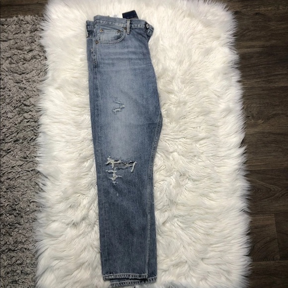 Agolde Denim - NWT AGOLDE Jamie hi rise classic distressed jeans